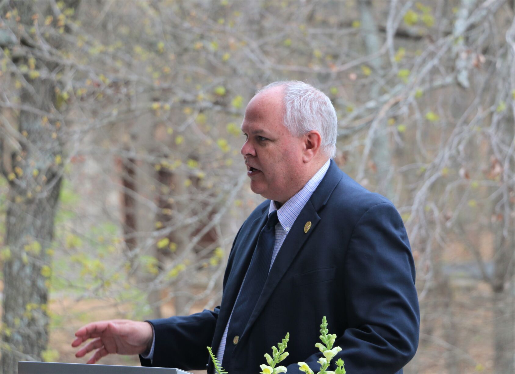 Keystone Ancient Forest visitor center dedication
